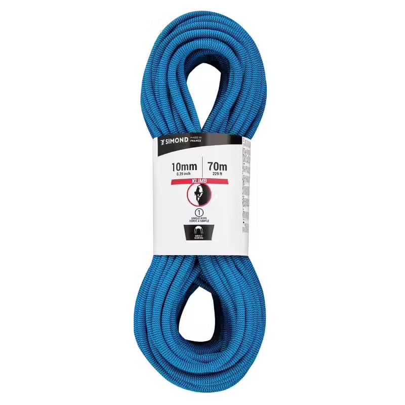 Cuerda de escalada 10 mm - klimb 70 metros