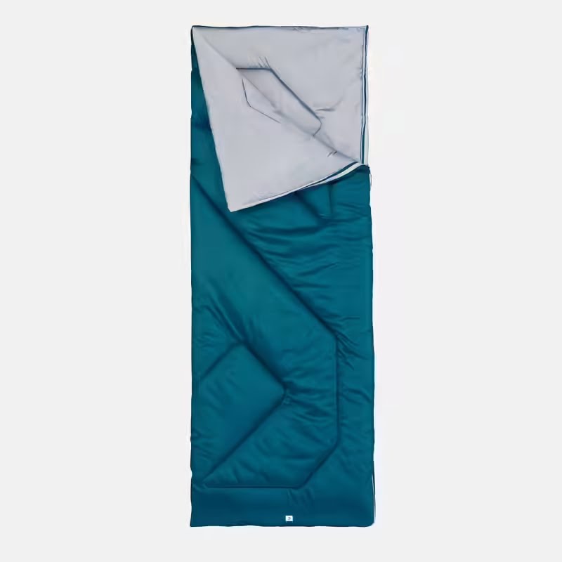 Sleeping bag para camping verde arpenaz 10 °